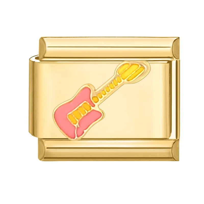 ....... Charme | Goldenes italienisches Bettelarmband